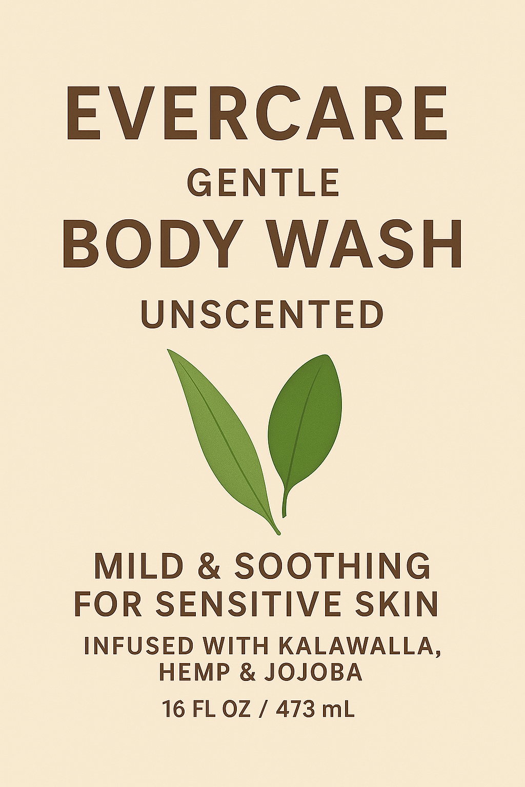 Evercare Botanica Body Wash (16 oz)