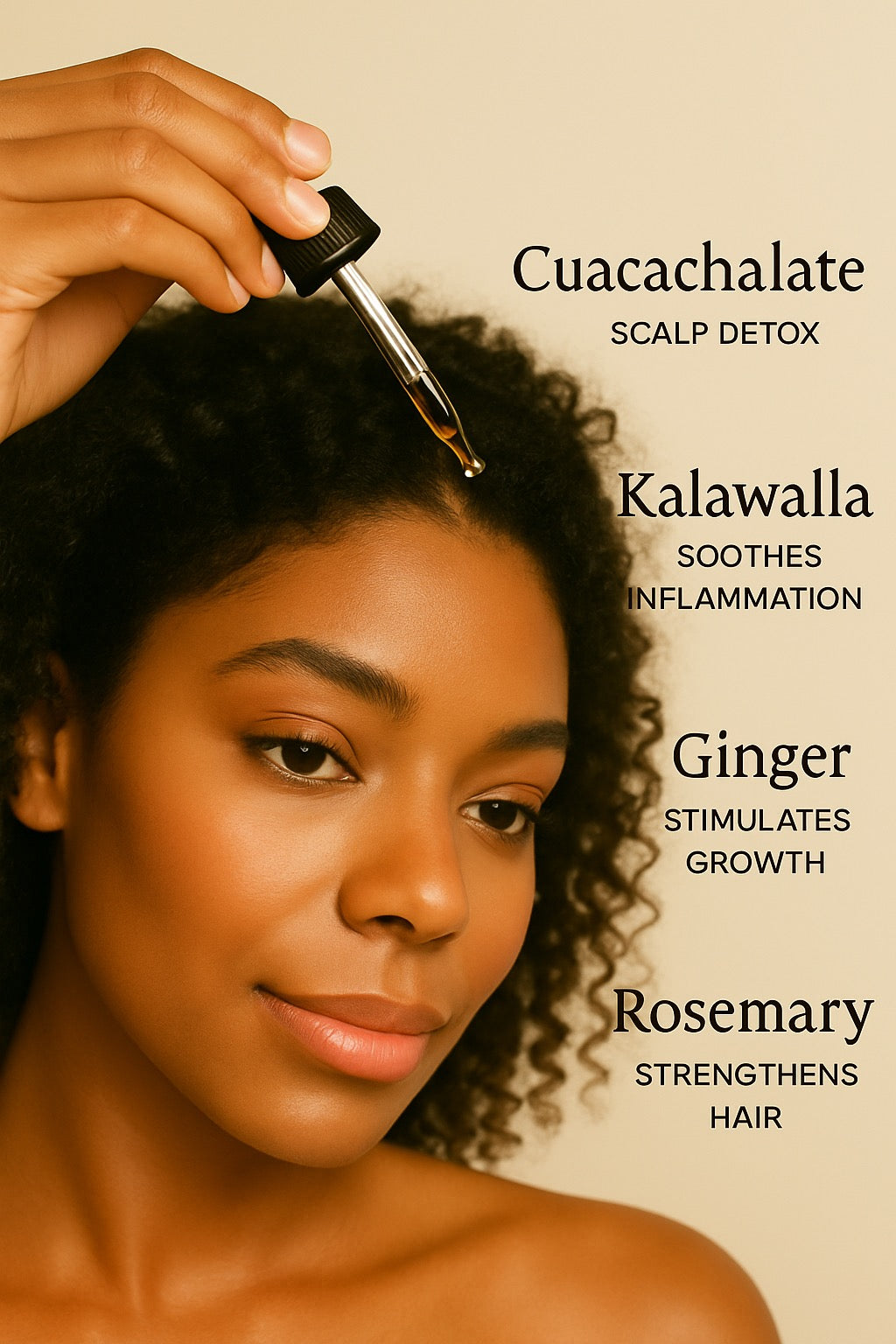 Everlush™ Scalp Oil – Plant-Based Blend for Scalp Comfort & Flake Control | 4 oz