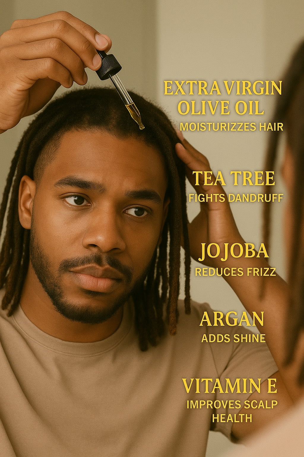 Everlush™ Scalp Oil – Plant-Based Blend for Scalp Comfort & Flake Control