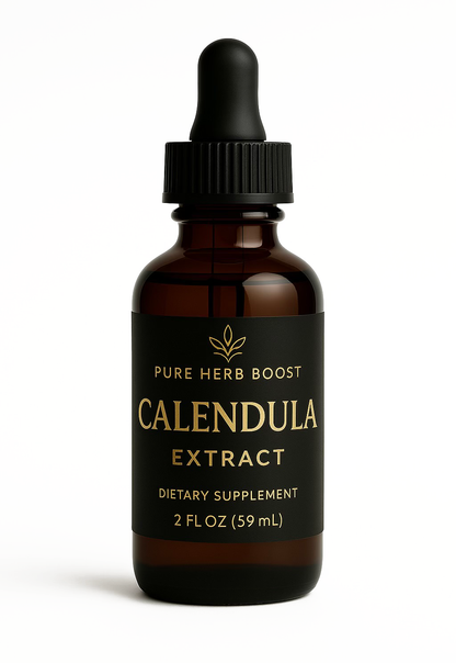 Product image of Calendula Extract by Pure Herb Boost – Herbal extract traditionally used to soothe skin, support natural recovery, and promote hydration.