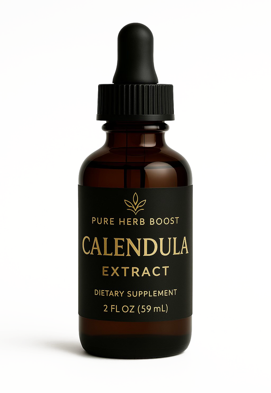Product image of Calendula Extract by Pure Herb Boost – Herbal extract traditionally used to soothe skin, support natural recovery, and promote hydration.