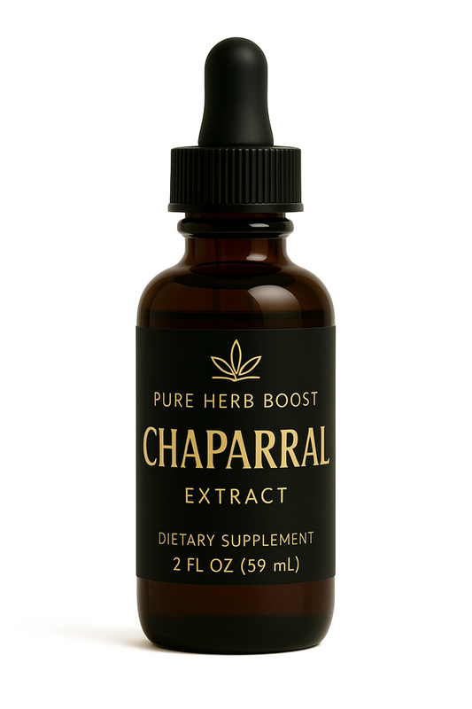 Product image of Chaparral Extract by Pure Herb Boost – Organic herbal extract traditionally used to support skin health, detoxification, and overall body wellness.