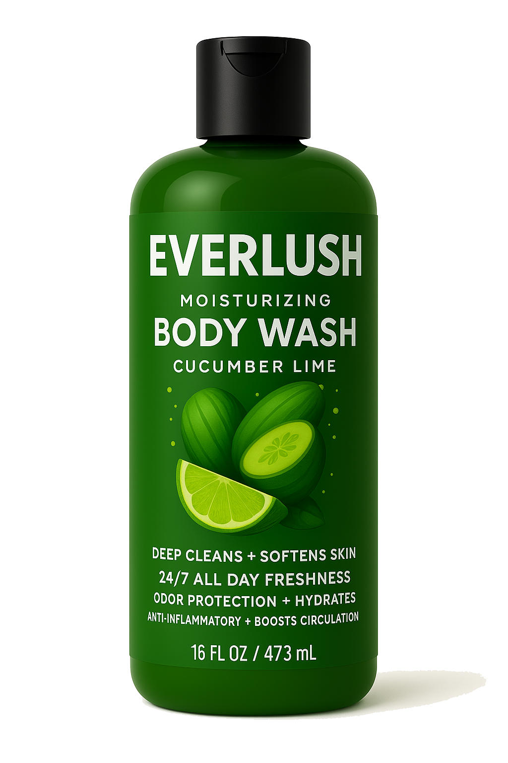 Mango Papaya Herbal Body Wash (16 oz) 100% Natural
