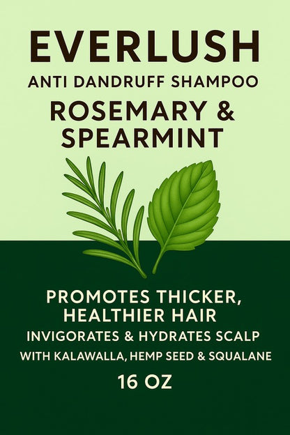 Rosemary & Mint Herbal Shampoo (16 oz)