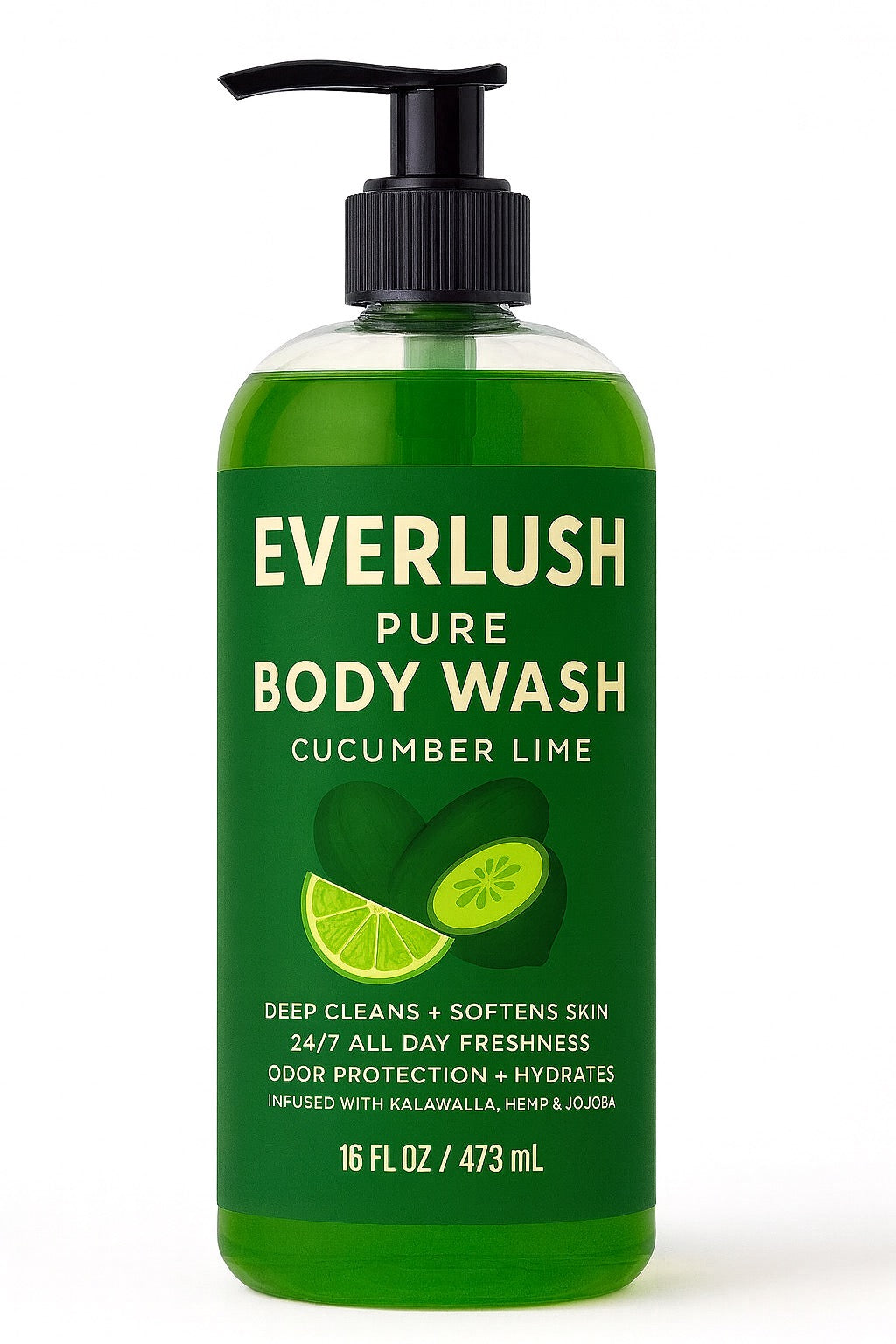 Everlush Pure Body Wash (16 oz) 7 Scents