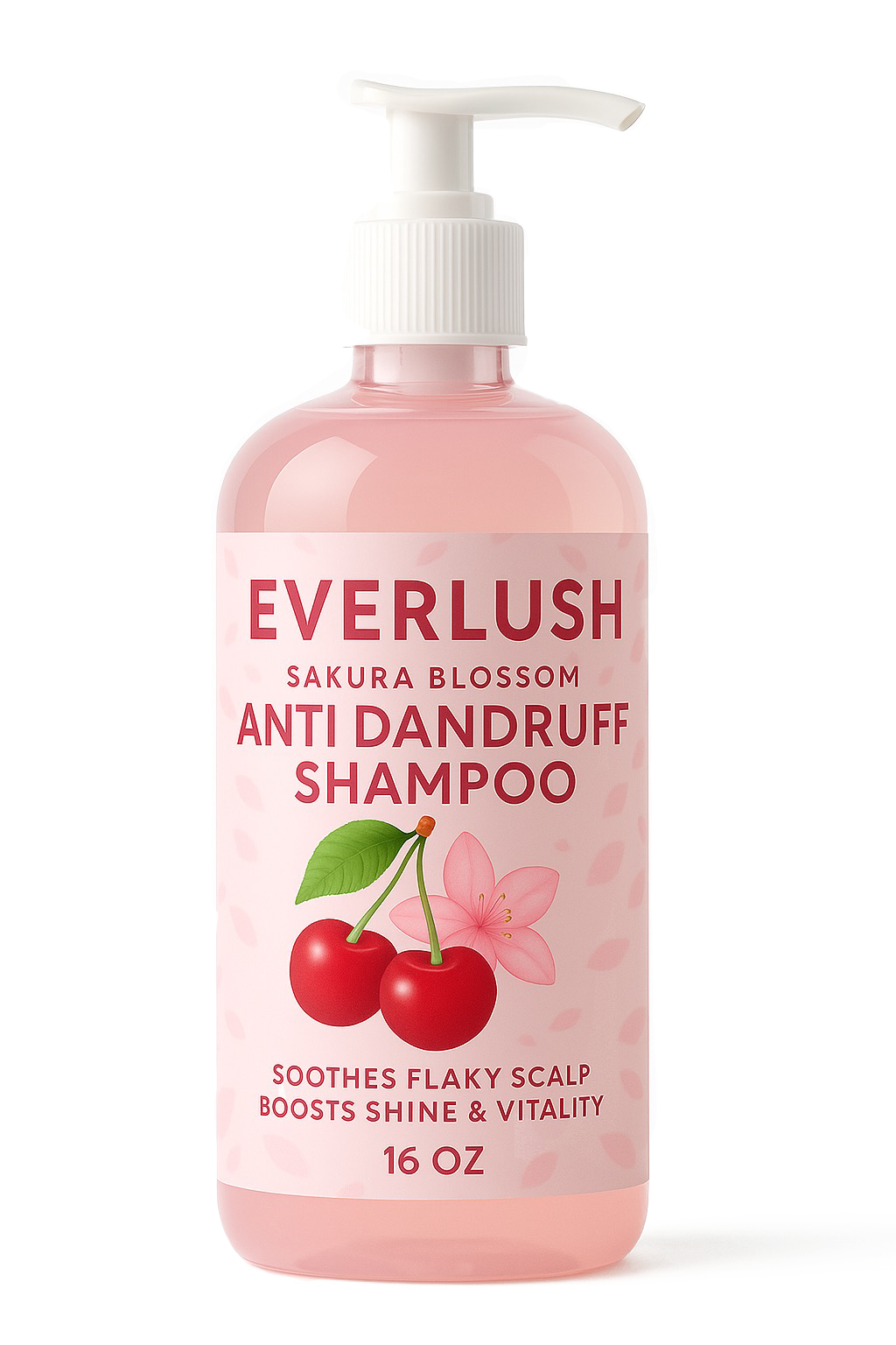 Sakura Bloom Herbal Shampoo – Strengthening & Purifying Botanical Cleanse
